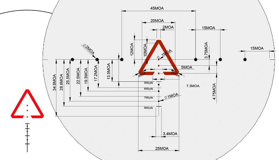 Luneta biegowa RED WIN Scarlet 1-6×24 SFP