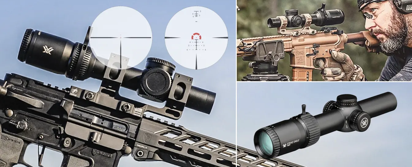 Luneta Vortex Optics Strike Eagle 1-8x24 FFP